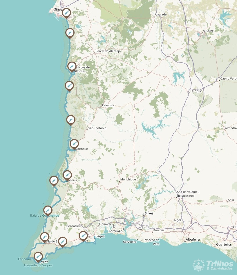 Melhores Trilhos do Algarve: mapa dos percursos pedestres e rotas